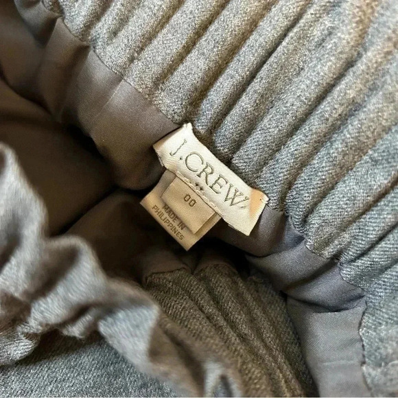 J.crew wool  blend mini skirt 00 - Picture 6 of 9